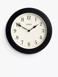 Jones Clocks Supper Club Quartz Analogue Wall Clock, 40.5cm - thumbnail 1
