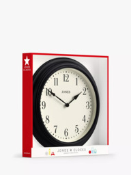 Jones Clocks Supper Club Quartz Analogue Wall Clock, 40.5cm - thumbnail 5