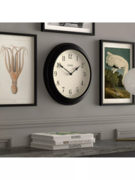 Jones Clocks Supper Club Quartz Analogue Wall Clock, 40.5cm - thumbnail 4