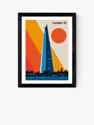 EAST END PRINTS Bo Lundberg 'London 12' Framed Print - thumbnail 1