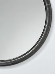 John Lewis Marble Round Wall Mirror, 50cm