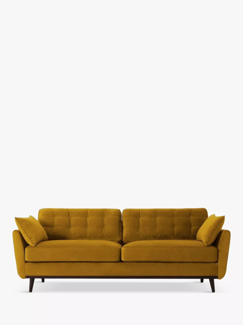 Swyft Model 10 Large 3 Seater Sofa, Dark Leg - image 1
