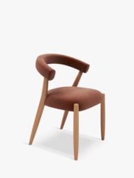 John Lewis Odell Dining Chair, Oak Leg, Atlas Kiln - thumbnail 1