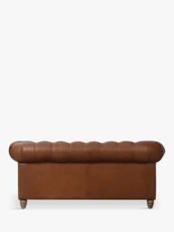 Halo Earle Chesterfield Medium 2 Seater Leather Sofa - thumbnail 5