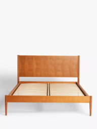 John Lewis Marquetry Wood Bed Frame, King Size, Natural - thumbnail 4