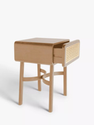 John Lewis Rattan Storage Bedside Table - thumbnail 4