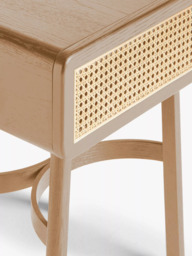 John Lewis Rattan Storage Bedside Table - thumbnail 5