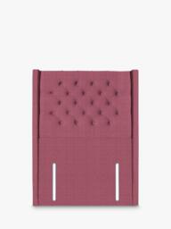 John Lewis Margot Winged Full Depth Upholstered Headboard, Single - thumbnail 1