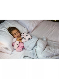 Rest Easy Sleep Better Star Weighted Blanket, Grey - thumbnail 5
