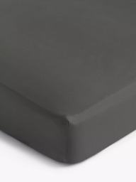 John Lewis Crisp & Fresh Egyptian Cotton Percale 200 Thread Count Deep Fitted Sheet