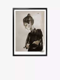 Brookpace Lascelles Anna Bulow 'Falling Objects' Framed Print, 88 x 68cm, Black - thumbnail 1