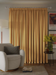 John Lewis Textured Weave Pair Blackout Lined Pencil Pleat Curtains - thumbnail 5