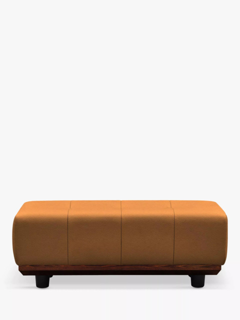 G Plan Vintage The Seventy One Leather Footstool - image 1