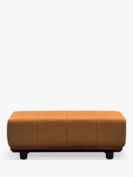 G Plan Vintage The Seventy One Leather Footstool - thumbnail 1