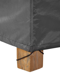 Pacific Aerocover Large Rectangular Garden Dining Furniture Set Cover, 240 x 190cm, Anthracite - thumbnail 5