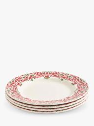Spode Christmas Tree Yuletide Earthenware Dinner Plate, 27cm, Red - thumbnail 5