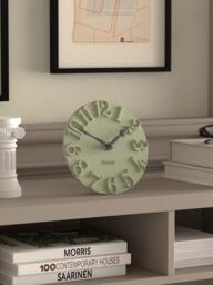 Jones Clocks Hampstead Analogue Mantel Clock, Desert Sage - thumbnail 4