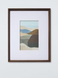 John Lewis 'Abstract View' Framed Print, Set of 3, 40 x 50cm, Multi