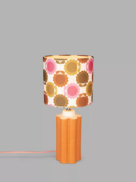 Orla Kiely Scallop Table Lamp, Terracotta - thumbnail 3