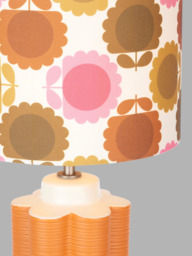 Orla Kiely Scallop Table Lamp, Terracotta - thumbnail 5