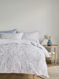 John Lewis Willow Trail Embroidered Duvet Cover Set - thumbnail 2