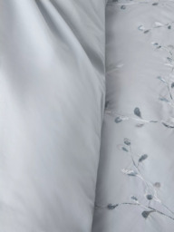 John Lewis Willow Trail Embroidered Duvet Cover Set - thumbnail 4