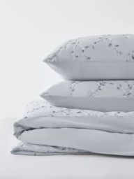 John Lewis Willow Trail Embroidered Duvet Cover Set - thumbnail 6