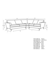 John Lewis Iona 6 Seater RHF Corner End Sofa - thumbnail 2