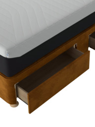 TEMPUR® Suffolk Adjustable Disc Continental 4 Drawer Divan Base, King Size - thumbnail 6