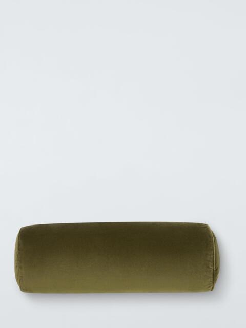John Lewis Velvet Bolster Cushion - image 1