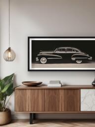 Brookpace Lascelles Cadillac Series 62 1947 Framed Photographic Print, 51 x 101.5cm, Black - thumbnail 2