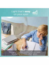 Philips Doris LED Flush Bathroom Light, White - thumbnail 5