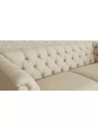 Laura Ashley Chatsworth Small 2 Seater Sofa, Oak Leg - thumbnail 4