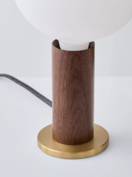 Tala Knuckle Table Lamp with Sphere IV 8W ES LED Dim to Warm Globe Bulb - thumbnail 2