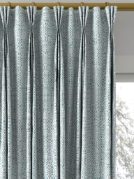 John Lewis Tonal Weave Made to Measure Curtains or Roman Blind, Peacock - thumbnail 6