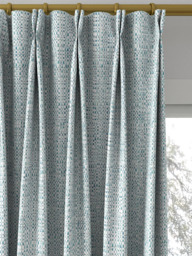 John Lewis Tonal Weave Made to Measure Curtains or Roman Blind, Peacock - thumbnail 4