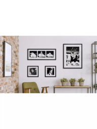 Brookpace Lascelles Audrey Hepburn 'Breakfast at Tiffany's' Framed Print & Mount, 86 x 66cm, Black/White - thumbnail 2