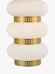 John Lewis Lotus Wall Light, Matte Antique Brass - thumbnail 5