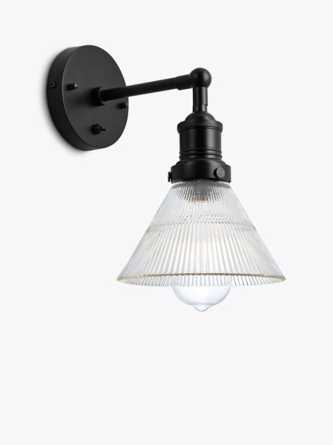 Industville Brooklyn Glass Funnel Wall Light - image 1