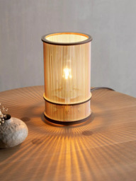 Tom Raffield Artus Wood Table Lamp, Birch - thumbnail 2