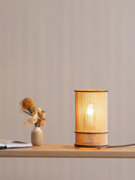 Tom Raffield Artus Wood Table Lamp, Birch - thumbnail 4