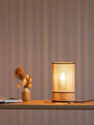 Tom Raffield Artus Wood Table Lamp, Birch - thumbnail 5