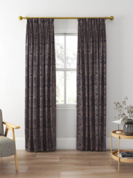 Clarke & Clarke Leopardo Made to Measure Curtains or Roman Blind, Midnight/Copper - thumbnail 5