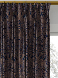 Clarke & Clarke Leopardo Made to Measure Curtains or Roman Blind, Midnight/Copper - thumbnail 6