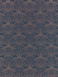 Clarke & Clarke Leopardo Made to Measure Curtains or Roman Blind, Midnight/Copper - thumbnail 1