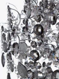John Lewis Paris Smoke & Clear Crystal Ceiling Light - thumbnail 6