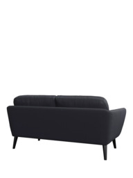 John Lewis Arlo Medium 2 Seater Leather Sofa, Dark Leg - thumbnail 4