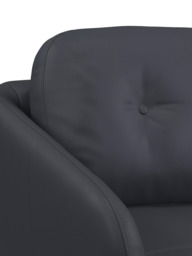 John Lewis Arlo Medium 2 Seater Leather Sofa, Dark Leg - thumbnail 6