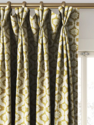 Clarke & Clarke Giverny Made to Measure Curtains or Roman Blind, Mustard - thumbnail 6
