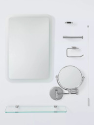 John Lewis Opus Bar Toilet Roll Holder - thumbnail 3